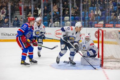 ХК «Рязань-ВДВ» в гостях уступил команде Тулы